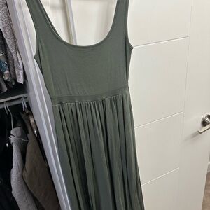 Wilfred market midi dress